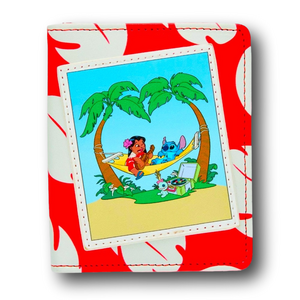Disney Lilo & Stitch Floral Postcard Wallet - NWT